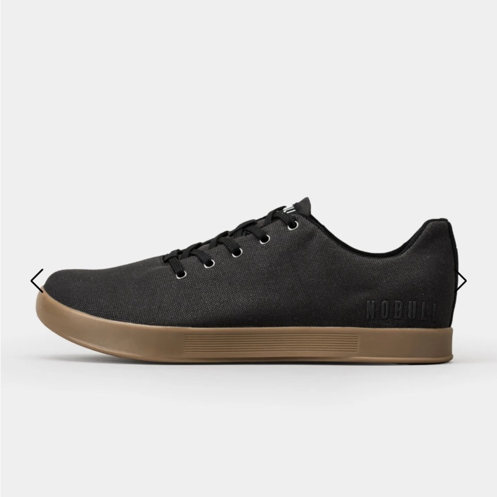 Nobull Gum Canvas Trainer Black- Women’s Size 6